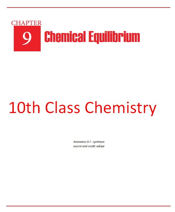 10th Class Chemistry Full Book PDF English Medium (Punjab Education)