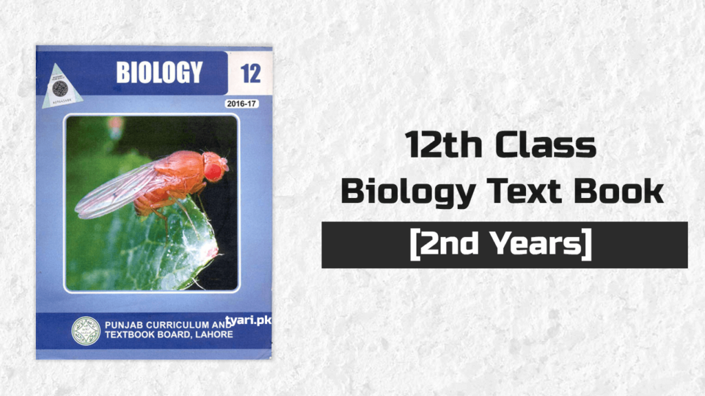 2nd Year Biology book pdf