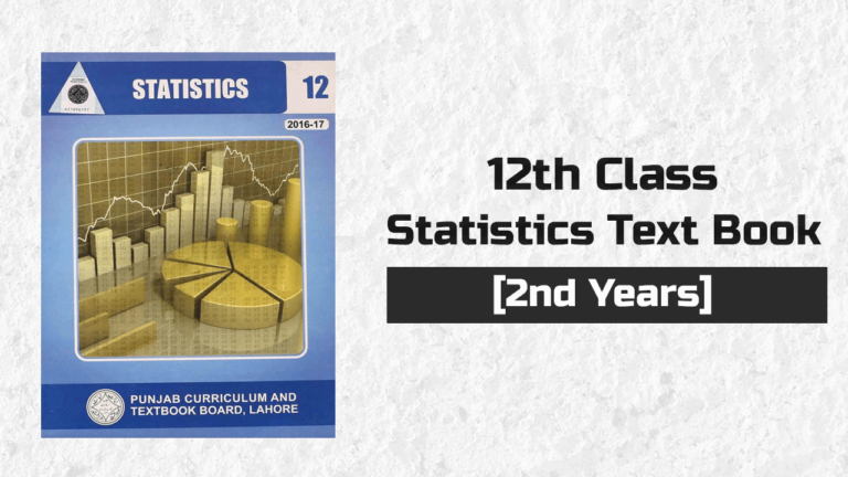 2nd year Statistics book – PDF & Read Online