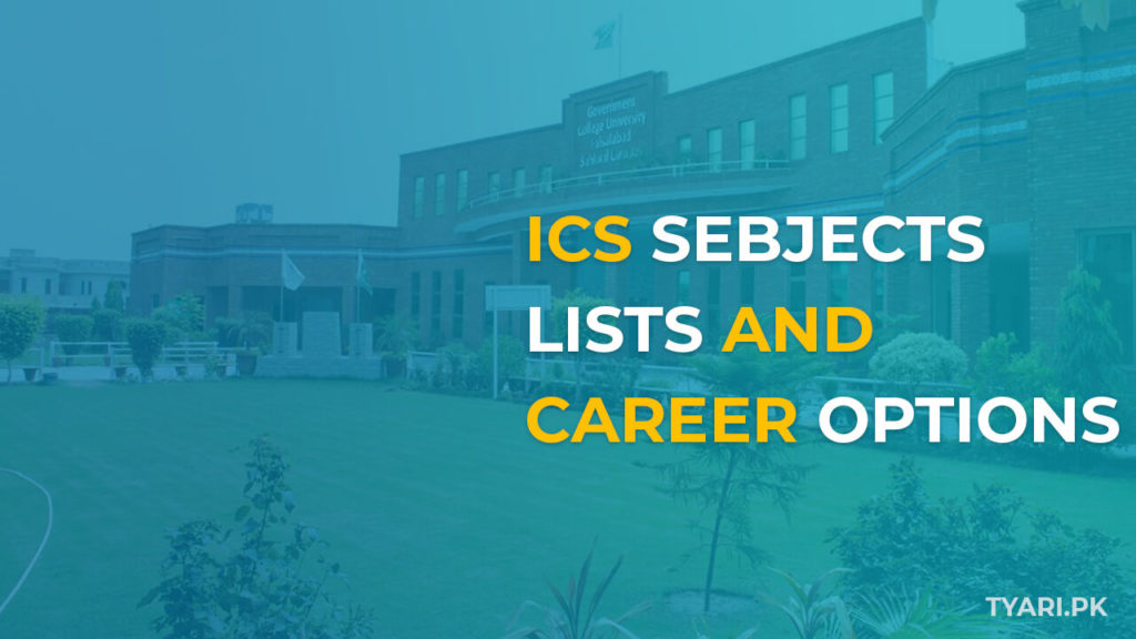 ICS SUBJECTS LIST AND CAREER
